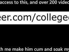 Brazilian Fitness Teen Jerks Cock Through Satin Panties To Orgasm