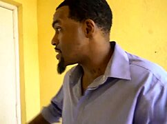 desperate wife with 36hh natural tits bangs door to door salesman hard for cock