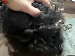 skinny blonde teen sucks monster cock before facial cumshot from well-hung stud