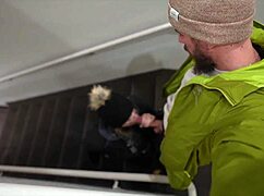 ski trip roadside pounding leads to sideways hotel orgasm with my babe