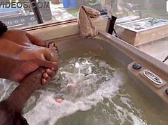 atl anal queen wrecked by roommate str8rich bbc deep in tub ass