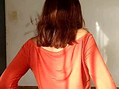 selene rides dildo hard wanna feel her petite tits bounce