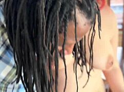 Housewife dives into ass licking bareback creampie polyamory passion part one