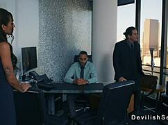 rich guy wanna bang this tanned brunette's big tits?