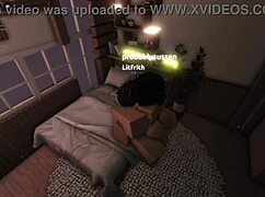 timid fan gives body for rough roblox fuck litfrith wants it hard!