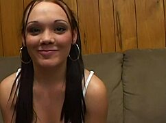 Krystal Jordan 18+ Teen Slut Takes BIG COCK Deep In Every Hole!