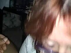 oh god my fat redhead friend gags on this huge bbc like a total slut