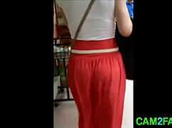 Ever spied such a juicy ass in voyeur action?