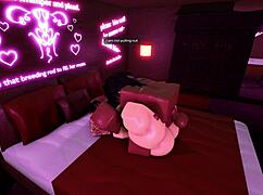 Russian Roblox slut, you danced all party... now get used rough by monster BBC at gloryhole