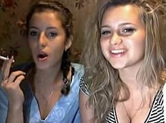 i light up a cigarette on cam feeling so naughty