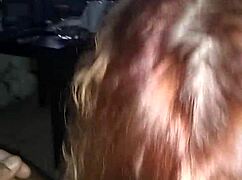oh god my fat redhead friend gags on this huge bbc like a total slut