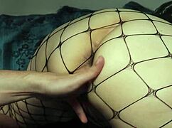 mio marito watches me finger pussy in fishnets 3some