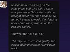 Ever wonder how reading sesshomaru roleplay turns into erotic rough fucking?