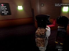 Russian Roblox slut, you danced all party... now get used rough by monster BBC at gloryhole