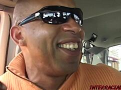 Slutty blonde tiffany rayne gags on bbc double penetration in mmf threesome