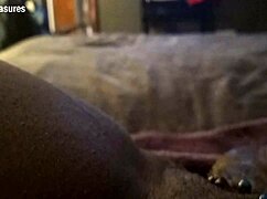 her pussy still dripping after taking that thick cock deep