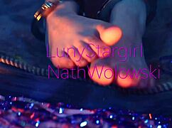 bratty feet demand worship training with toes sucking strapon domination