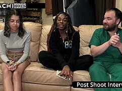 Home Alone Giggles with Big Tits Ass Shaking Masturbation and Toy Orgasm