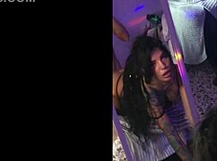 damn this asian babe in sexy lingerie screams wild as that monster cock stretches her tight