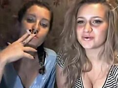 i light up a cigarette on cam feeling so naughty