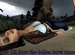 vore giantess lulu with huge tits swallows tall liz and bobby mackolatoo whole in big ass belly feast