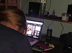 Watch sloppy redhead wet pussy lick pov!