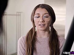 blonde aiden and brunette maya finger pussies and squirt in kitchen