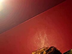 raw thrusts rip fishnets as she cums hard