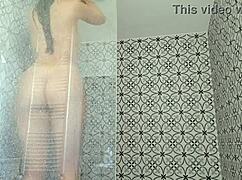 i had a hot sensual shower with my big ass brazilian body all wet