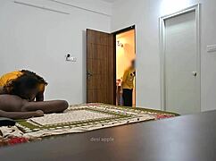 indian couple fucks hard right in front of jamila the muslim maid watching