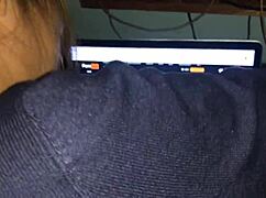 Watch sloppy redhead wet pussy lick pov!