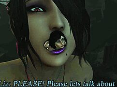 vore giantess lulu with huge tits swallows tall liz and bobby mackolatoo whole in big ass belly feast