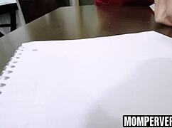 i feel her horny desire as brunette stepmom dani jensen strips blows monster cock then takes doggystyle pounding from stepson