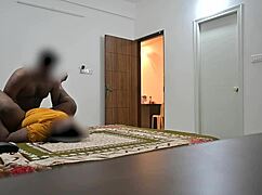 indian couple fucks hard right in front of jamila the muslim maid watching