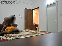 indian couple fucks hard right in front of jamila the muslim maid watching
