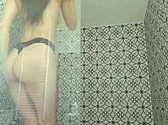 i had a hot sensual shower with my big ass brazilian body all wet