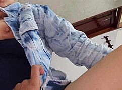 rich blonde enjoys a golden intimate session full of delight