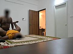 indian couple fucks hard right in front of jamila the muslim maid watching