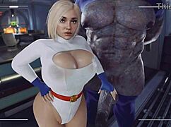 whoa darkseid breeds power girl's big ass tits creampie style 💦🍑