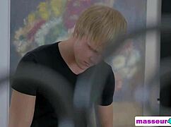 Brunette Teen Ariana Sucks Masseur's Long Cock During Steamy Massage