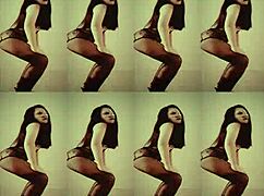 sexy asian ass twerks in fishnets teasing hard