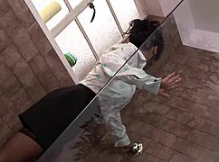 romana gets fucked hard in the shower until massive facial cumshot explodes!!