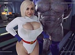 whoa darkseid breeds power girl's big ass tits creampie style 💦🍑