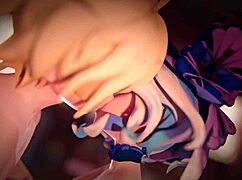 hey furina, wanna see her deepthroating that huge cock in wild anal fun?