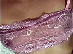 i masturbate super hot in my new lingerie my teddy sent me