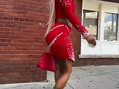 Squirting All Over Atlanta Streets!