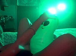 whoa this cougar milf blasts alien balloon fetish squirt 😱👽💦