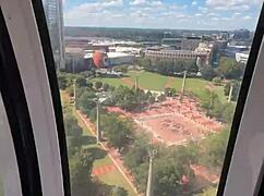 Squirting All Over Atlanta Streets!