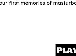 september reign fingers her big ebony tits after that hot interview