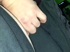 Chubby Fat Guy Jerks Cock Hard Until Thick Cum Eruption Close-Up